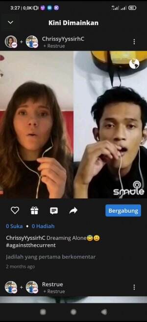 TINBS Muhammad Restu Aji Magelang 23 tahun Dreaming Alone - Againt the current 