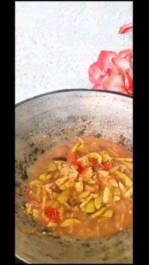 Jengkol Ayam Suwir balado.
 #SEMUR JENGKOL LEGIT DAN GURIH, INI RESEP RAHASIANYA 