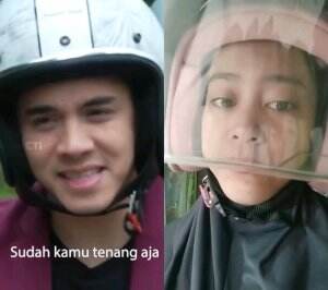 bukannya kamu tinggal d apartemen ya?🙄