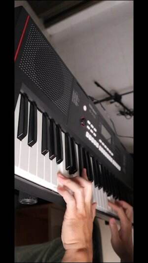Short Piano Cover On "Lampu Kuning" By Juicy Luicy