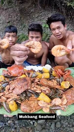 Mukbang Seafood  #Mukbang  #seafood  #SeafoodLover 