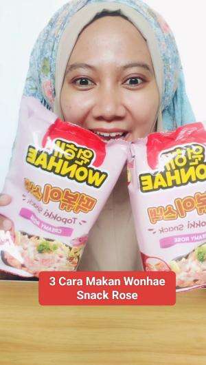 Wonhae Snack Toppoki Rose Mix Sauce ? #wonhaesnack #wonhaesnackrosemixsaus #snack #HOTrctiplus #nyaidarugi_real 