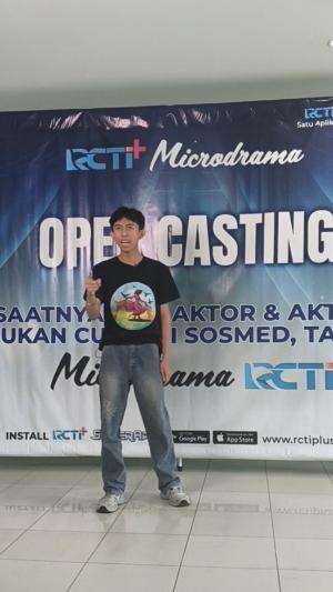 Terima kasih untuk kesempatan casting ini . Semoga ini menjadi jalan yang baik untuk bisa mencapai menjadi pemain film. Terima kasih #RCTIPl