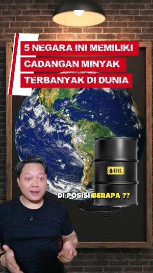 5 negara dengan cadangan minyak terbanyak didunia #minyak 