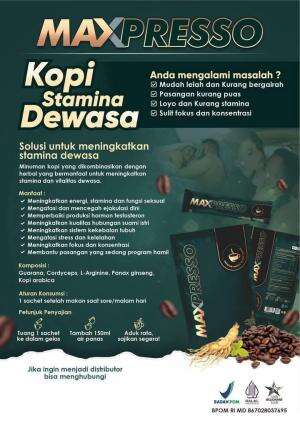 Max Presso
minuman yang menyehatkan dari bahan herbal alami

 #Maxpresso
 #minumaherbal
 #kopi duluuu 
 #harusminumkopiini 