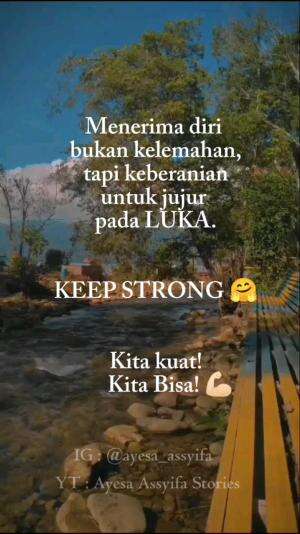 Keep strong 💪🏻 #Viral  #fyp  #quotes  #motivasi  #keepstrong 