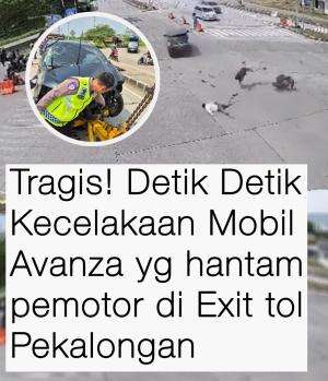 Detik-detik kecelakaan mobil Avanza yg hantam pemotor di Exit Tol Pekalongan.
#Video Kecelakaan Motor #Kecelakaan Mobil 