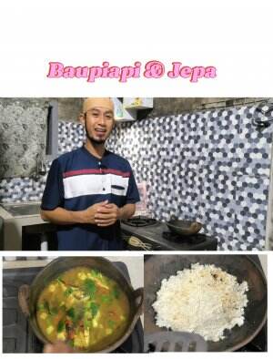 "Baupiapi" adalah ikan masak khas Mandar Sulawesi barat yg diolah dengan rempah khusus dan dipadukan dengan karbohidrat Nonberas bernama "Je