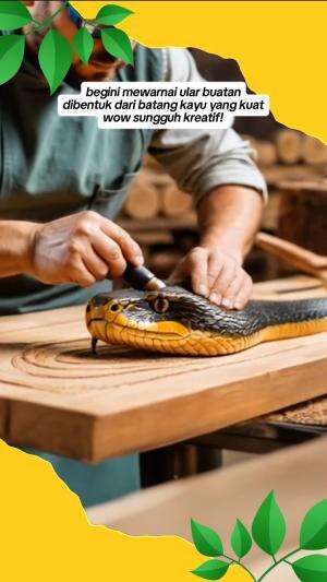 Begini mewarnai ular buatan
.
#kreatif
#ular
#short