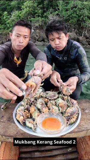 #Mukbang #kerang #seafood #RCTIPlus 