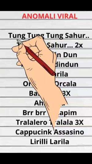 Lirik Lagu Anomali Viral #SesamaMusisi