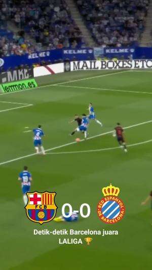 Barcelona juara laliga 2024/2025 
#barcelona #sepakbolaeropa #duniabola 