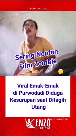 Ibu ibu kesurupan saat di tagih utang #RCTIPlus 