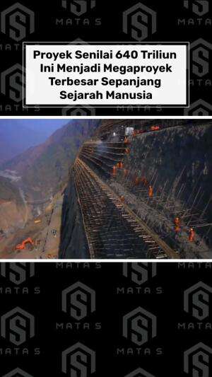 Proyek Senilai 640 Triliun Ini Menjadi Megaproyek Terbesar Sepanjang Sejarah Manusia