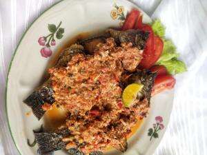 Ikan Natinombur dari Muara. Bergetarrrrrr.......