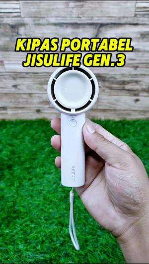 Kipas angin mini portabel Generasi ketiga JISULIFE HAND FAN LIFE 5 FA4S.

#jisulife #kipasanginmini #kipasanginportable #kipasanginjisulife 