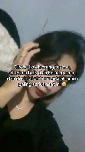 semoga ibu mu bnr bnr bisa menerima ku ua  #mertua 