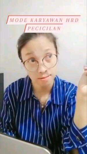 cewe kantor pecicilan kena mental #audisiduokomedian  #komedi  #Dunia Cewek 