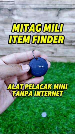 MITAG MILI alat pelacak canggih mini  tanpa perlu koneksi internet, untuk mengetahui lokasi barang kesayangan kita , harganya juga murah. 

