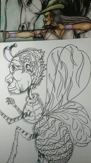 Yuk Belajar Menggambar Monster Lebah Guys 