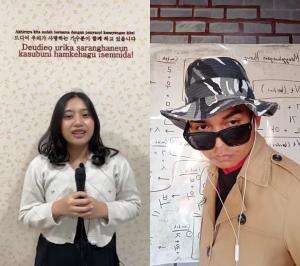 Cosplay jadi ahjeossi korea dulu yeorobun 🤠