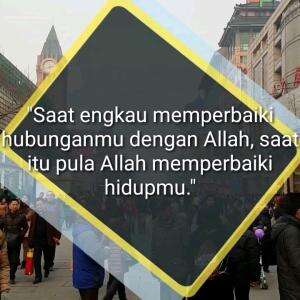 SAAT ENGKAU MEMPERBAIKI HUBUNGANMU DENGAN ALLAH SAAT ITU PULA ALLAH MEMPERBAIKI HIDUPMU
#motivasi #motivasiislami #nasihat #alquran #hadits 