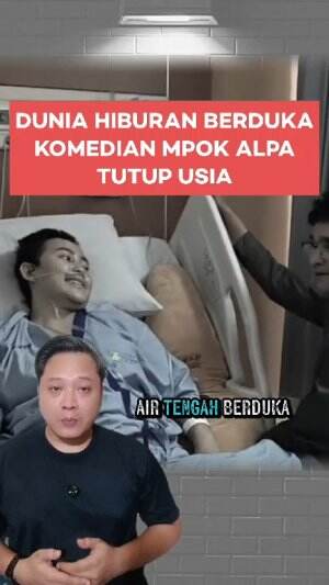 Dunia hiburan tengah berduka, Mpok Alpa tutup usia #MpokAlpa 