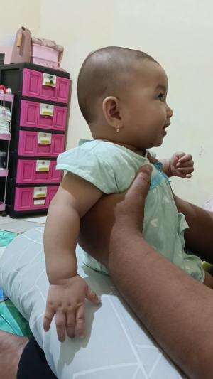 Noora belajar suara hewan 😁