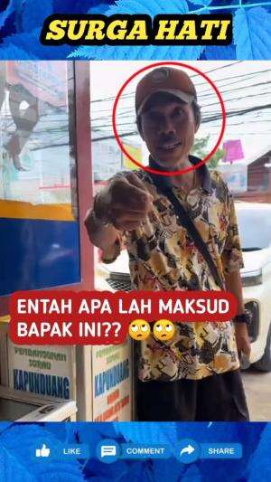 Pria ini ditegur bapak-bapak aneh saat sedang ajak makan pengamen dan ojol di dalam warung makan.