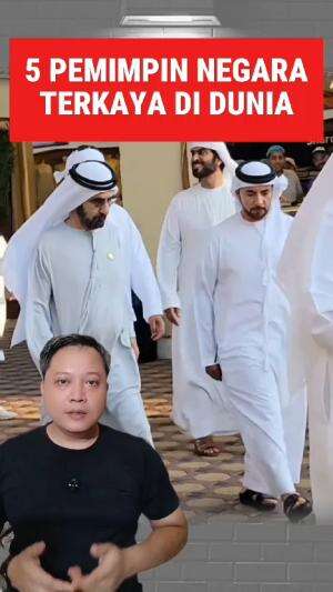 lima pemimpin negara atau raja terkaya didunia #rajaterkaya #faktamenarik 