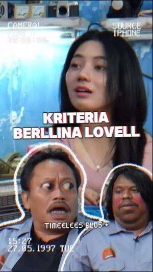 Orang cantik emang kadang suka aneh #berllianalovell #timeeleesplus

