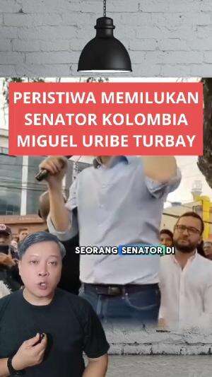 Peristiwa memilukan menimpa senator Kolombia Miguel Uribe Turbay #Migueluribeturbay #Kolombia 