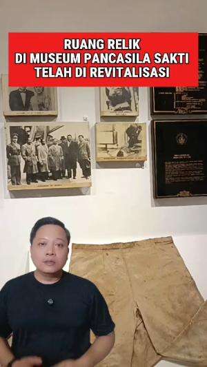 Ruang Relik di Museum Pancasila Sakti telah di revitalisasi #museumpancasilasakti #ruangrelik #revitalisasi #sejarah 