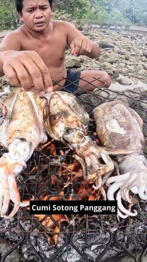 Cumi Sotong Panggang #CumiBakar #cumicumi #kuliner #RCTIPlus 