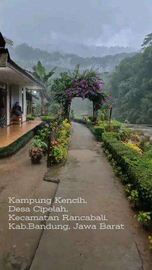 Kampung di pinggir sungai, Kampung Kencih, Desa Cipelah, Kecamatan Rancabali, Kabupaten Bandung, Jawa Barat #kampung #desacipelah #Bandung #