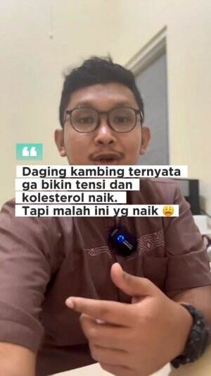 Salah kaprah kerap terjadi pada daging kambing. Nonton sampai habis. .doddyrizqi