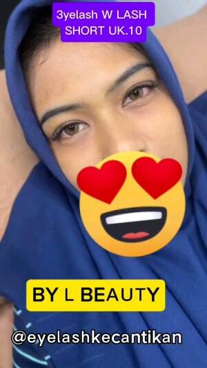 "Eyelash Natural Alami, No Lebay! | Lash UK 10 by L Beauty ✨"
 #NaturalLashes #LBeauty #LashUK10 #KecantikanAlami #RCTIPlus 
