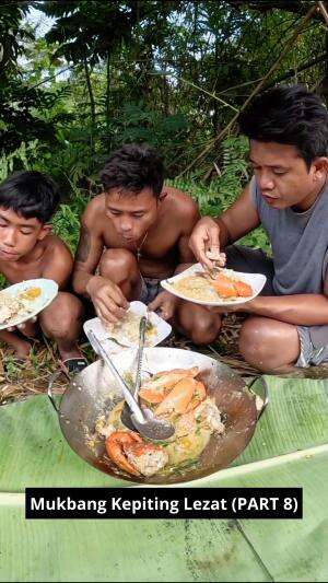 Mukbang Kepiting Lezat (PART 9) #Mukbang #kepiting #lezat #kuliner #RCTIPlus 