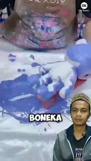 berawal dari boneka biasa berubah menjadi luar biasa 
 #tutor makeup boneka 