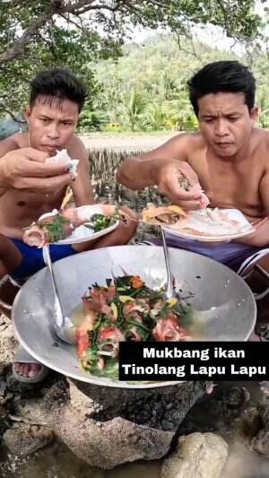 Mukbang Ikan Tinolang Lapu Lapu  #Mukbang 