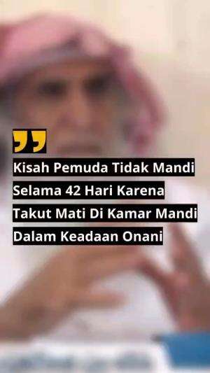 KISAH PEMUDA TAKUT MATI DIKAMAR MANDI DALAM KEADAAN ONANI

#dakwahislam #pesantrensalaf #manhajsalaf