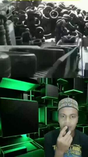 memanfaatkan ban bekas 