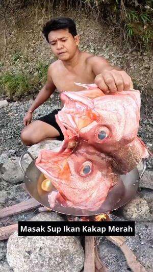 Masak Sup Ikan Kakap Merah #Masak #supikan #kakapmerah #kakapputih #kakap #ikankakap #kuliner #RCTIPlus 