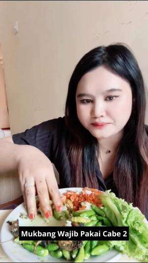 Mukbang Wajib Pakai Cabe 2 #mukbang #cabe #dengancitarasagurihdanpedasjugaharumdarikemangi #kuliner #RCTIPlus 
