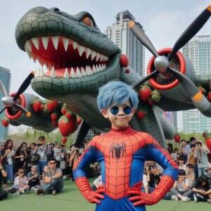 Little spiderman and bombardiro crocodillo level 50000  #Spiderman #shortplus 