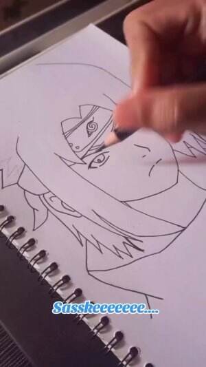 Sasuke kecil   #anime #narutoshippuden #gamabar
