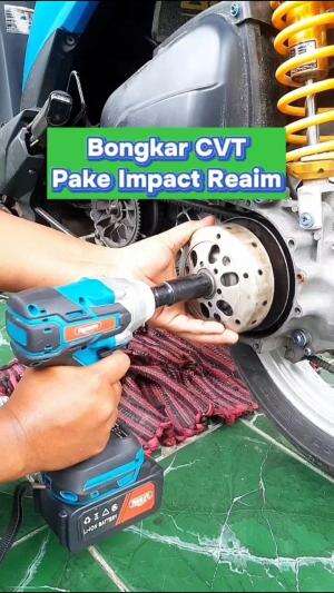 Cara Lepas Mur CVT Pake Impact Reaim #fyp #servicecvt #RCTIPlus 