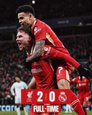 Liverpool Bungkam Real Madrid ⚔️ #liverpool  #RealMadrid #sport #beritaolahraga  #Berita Terkini #ligachampions 