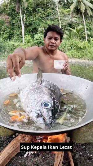 Sup Kepala Ikan Lezat #kuliner #lezat #RCTIPlus 
