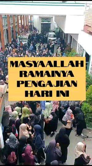 MasyaAllah Ramainya.
#RCTIPlus #HOTrctiplus #ngaji #mengaji #Pengajian Qolbu  #fyp  #fypシ  #fypシ゚viral 
